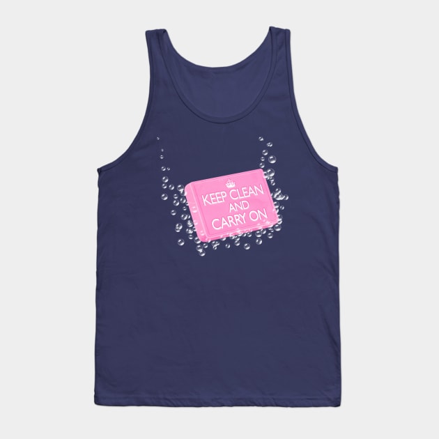 Keep Clean and Carry On Tank Top by AlisterCat